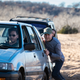 Illustration for article titled A Wagovan, Renegade, Suzuki, and a XTerra Go Offroading